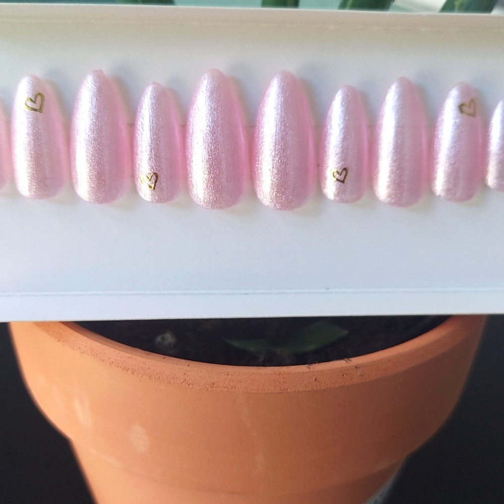 Pink hearts